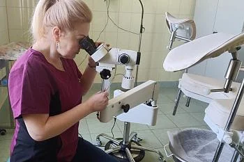 В женской консультации Гусевской больницы появился четвертый кольпоскоп