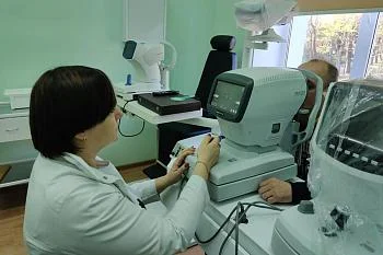 В Янтарном дооснастили кабинет офтальмолога  В Янтарном дооснастили кабинет офтальмолога